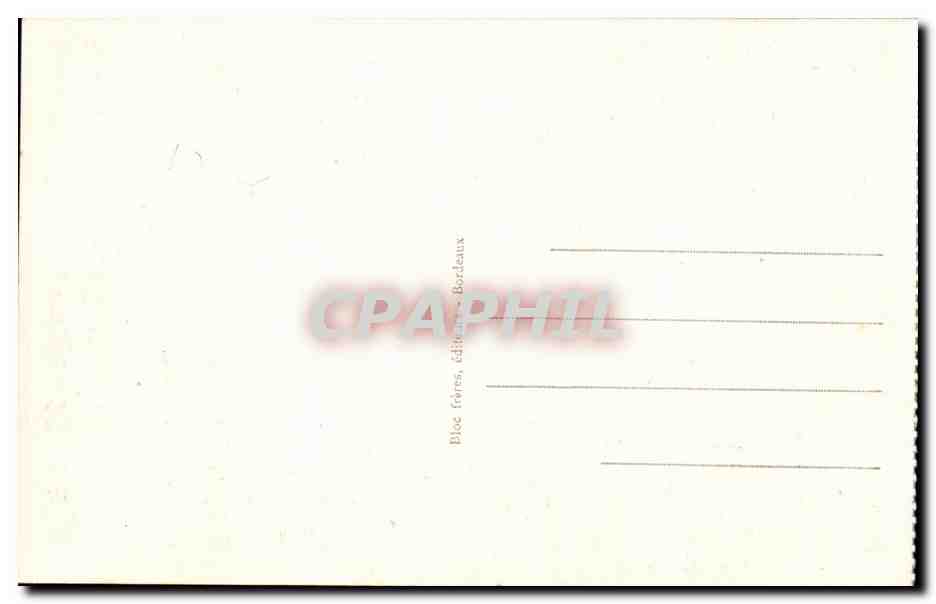 Chambre de Luxe « Fécamp » — « NORMANDIE » — Photo Desboutin — Verso