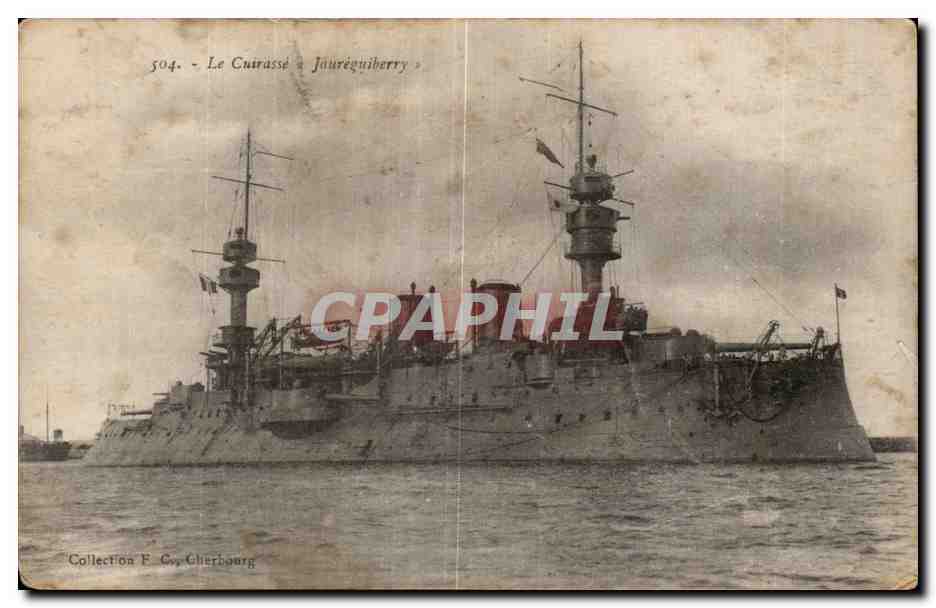 CPA Bateau Le Cuirasse Jaureguiberry