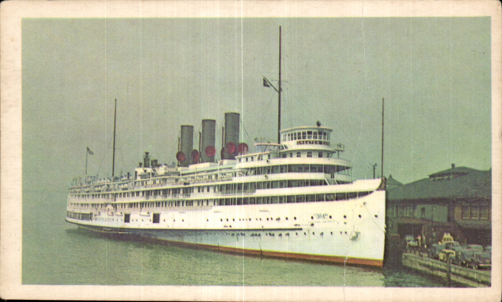 Greater Detroit — steamboat — éditeur inconnu, n° 37