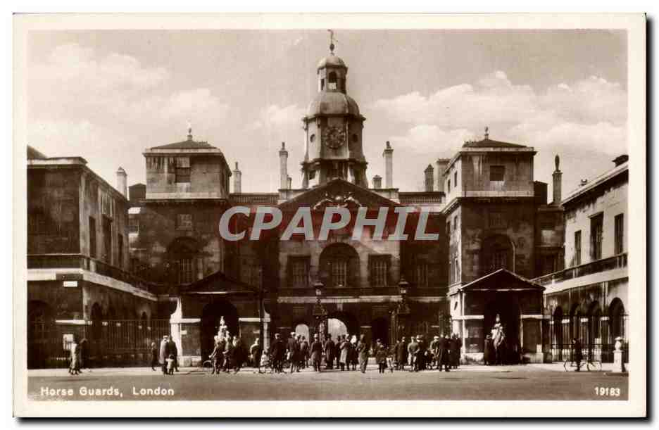 CPA Horse Guards London Militaria 