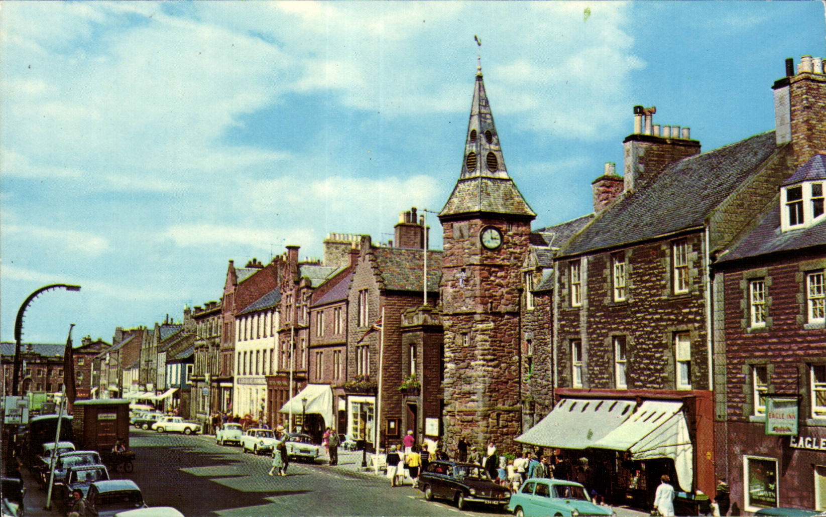 CPA The old town house street Dunbar