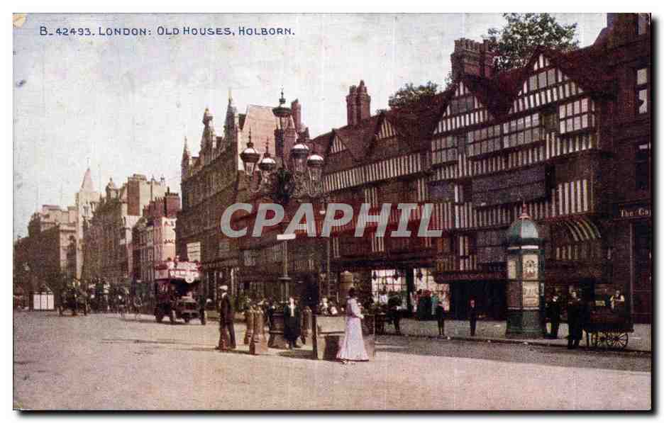 CPA London Old Houses Holborn