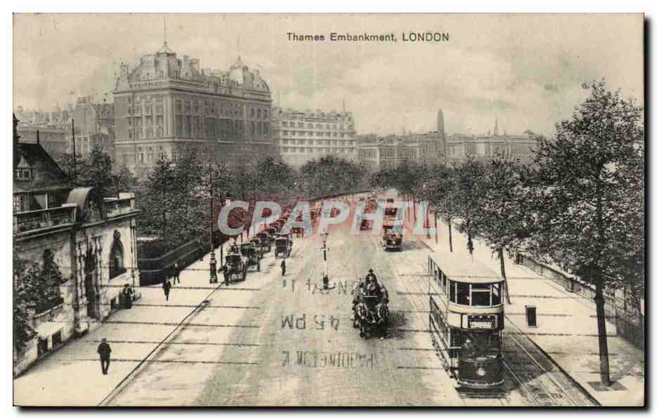 CPA Thames embankment London