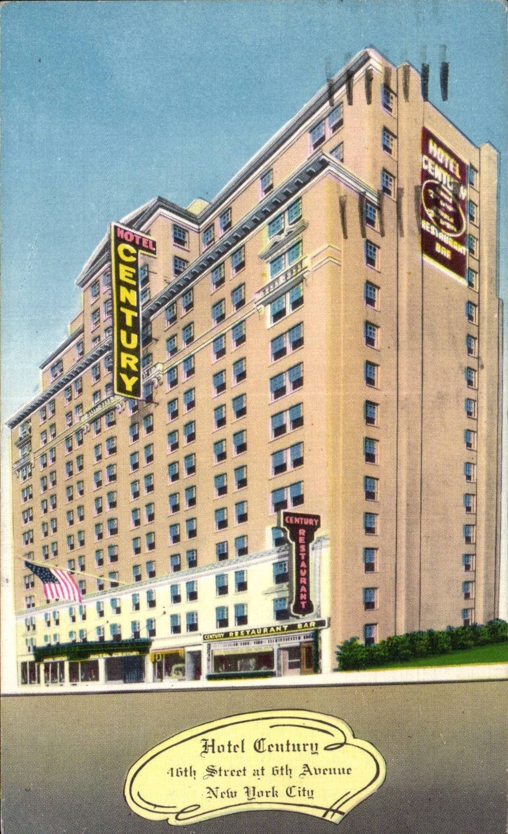 CPA Hotel Century East of Broadway New York