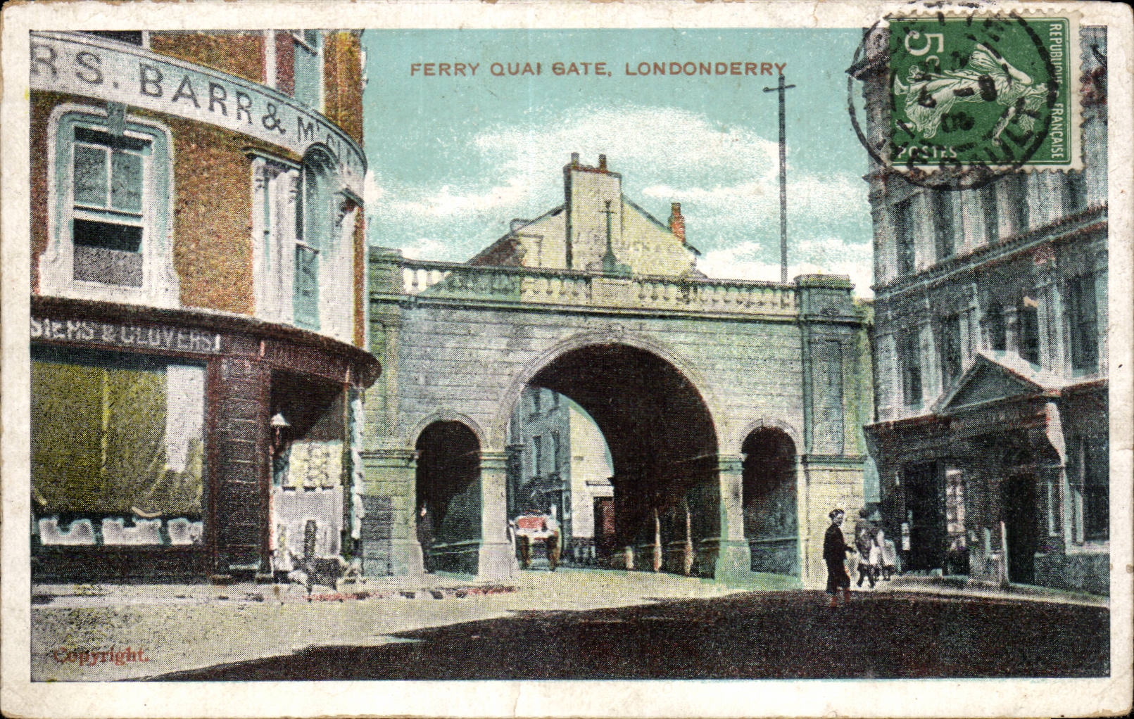 CPA Ferry Quai gate Londonderry ireland irlande