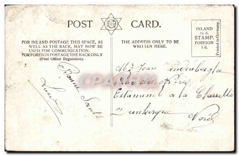 CPA Ferry Quai gate Londonderry ireland irlande — Back