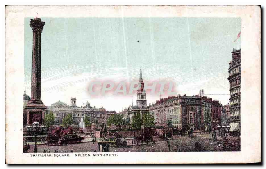 CPA Trafalgar Square Nelson Monument