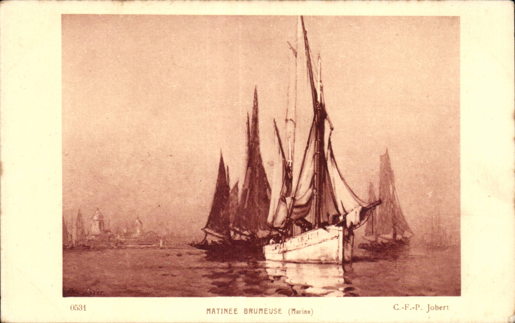 Matinée Brumeuse (Marine) — C.F.-P. Jobert, n° 0531