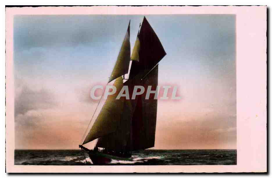 CPA Bateau Voilier