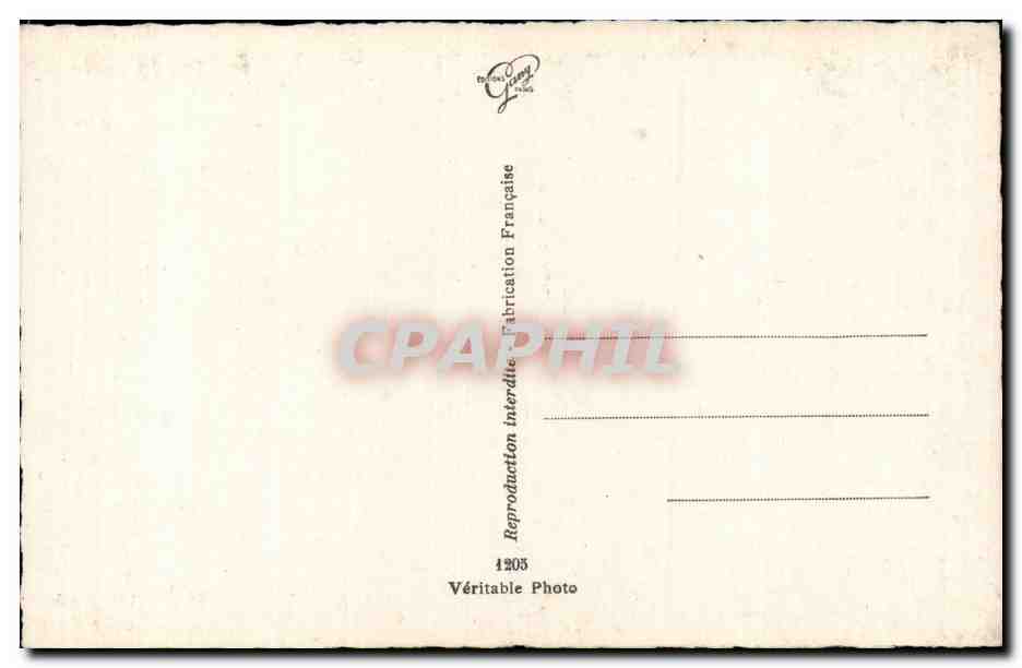 CPA Bateau Voilier — Rückseite