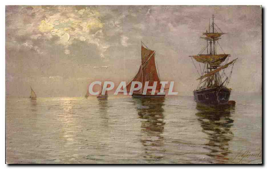 CPA Bateau Voilier 