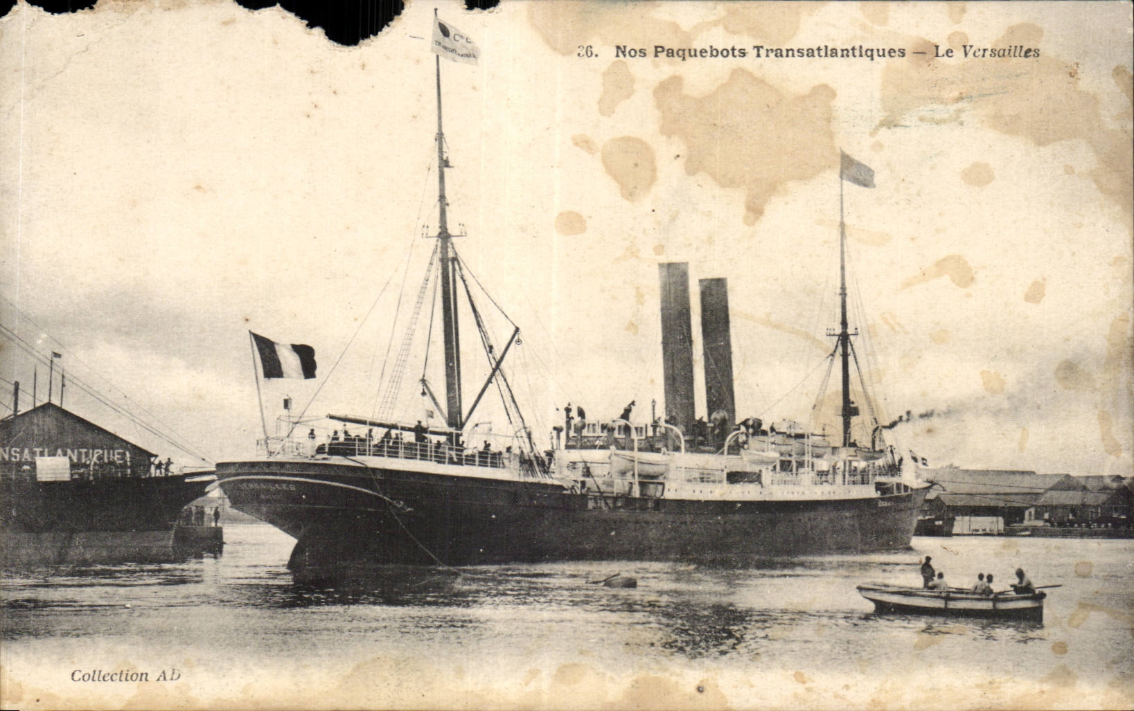Le Versailles — Nos Paquebots Transatlantiques — Collection AB