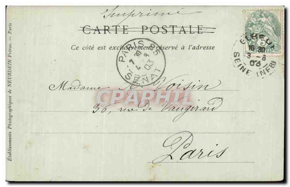Le Havre — L'Anse des Pilotes et le Musée — Collection ND Phot — Verso