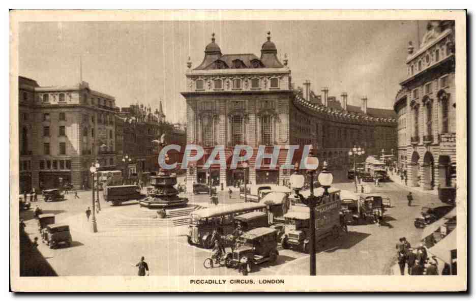 CPA Piccadilly Circus London