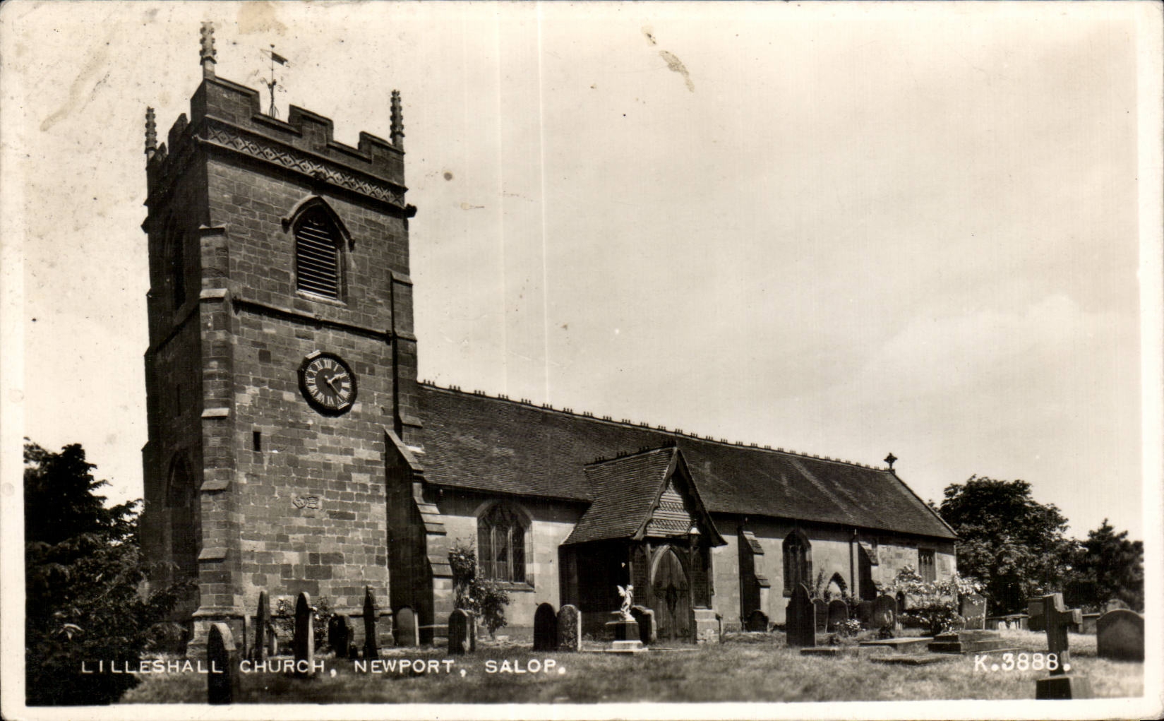 CPA Lilleshall Church Newport Salop