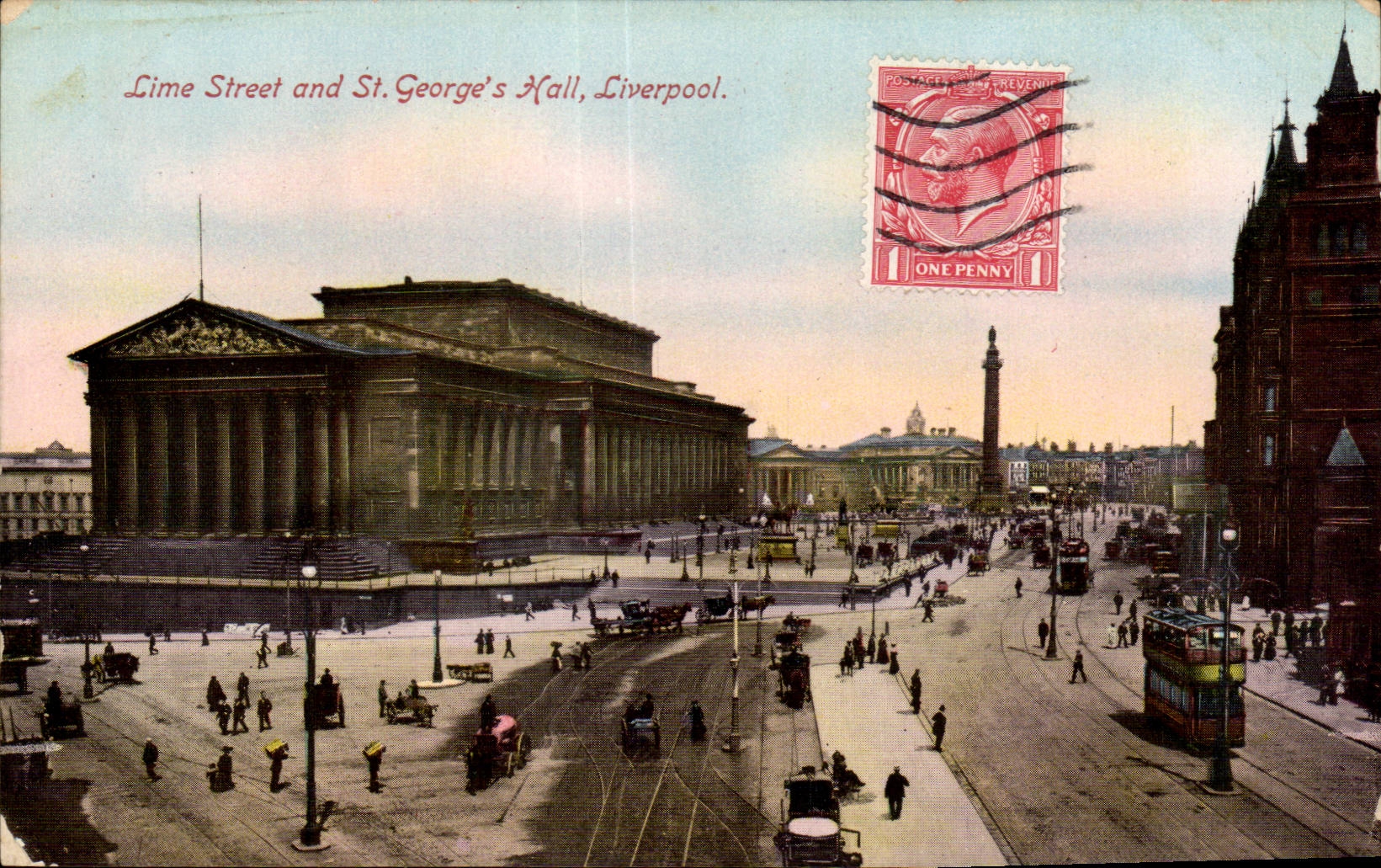 CPA Lime Street and ST George s Hall Liverpool