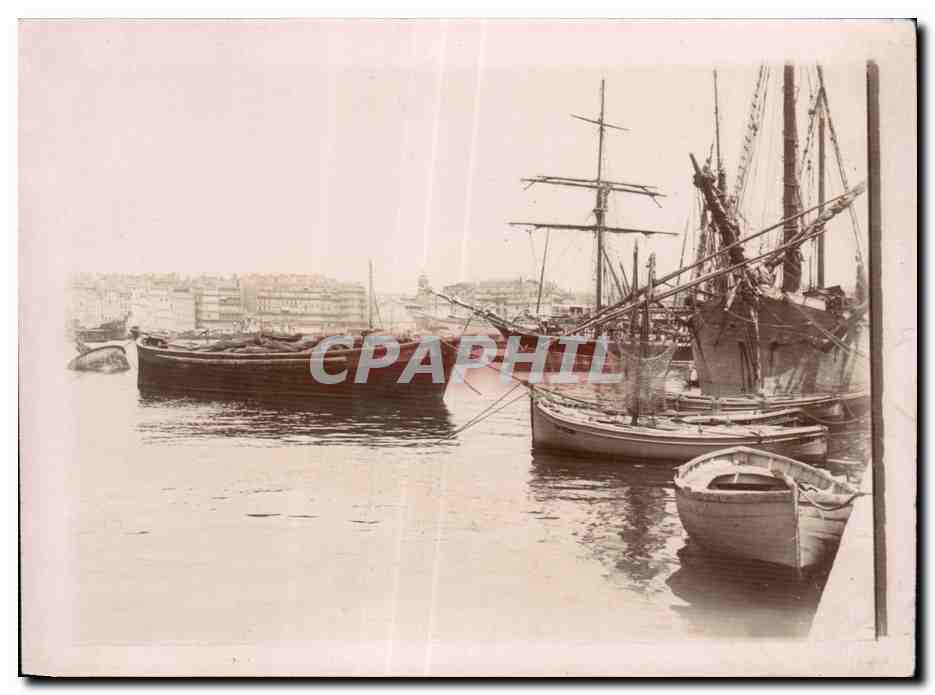 CARTE PHOTO Bateau Voilier