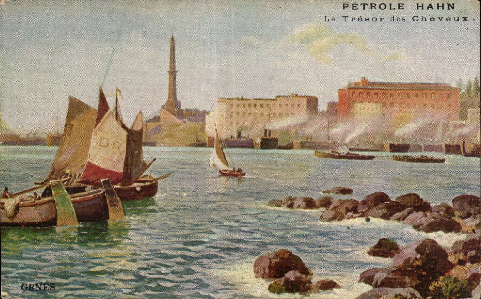 Gênes — Le Trésor des Cheveux — Pétrole Hahn