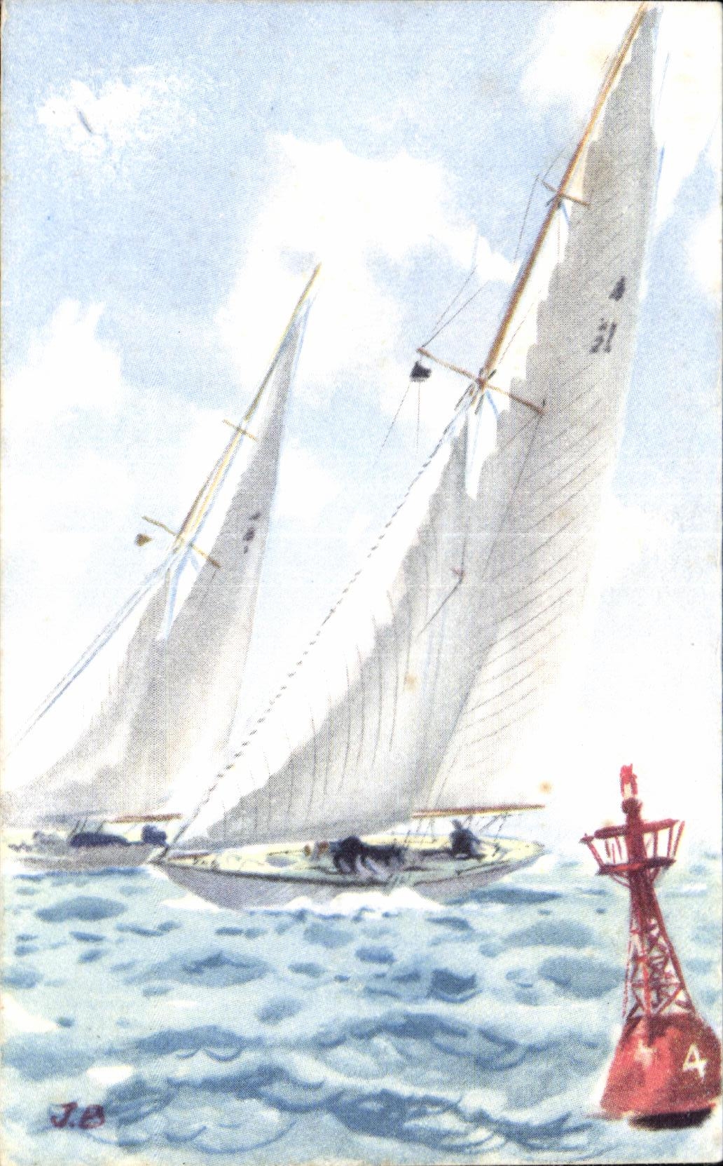 CPSM Bateau voilier 