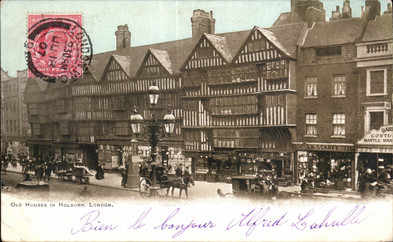 CPA Old House In Holborn London