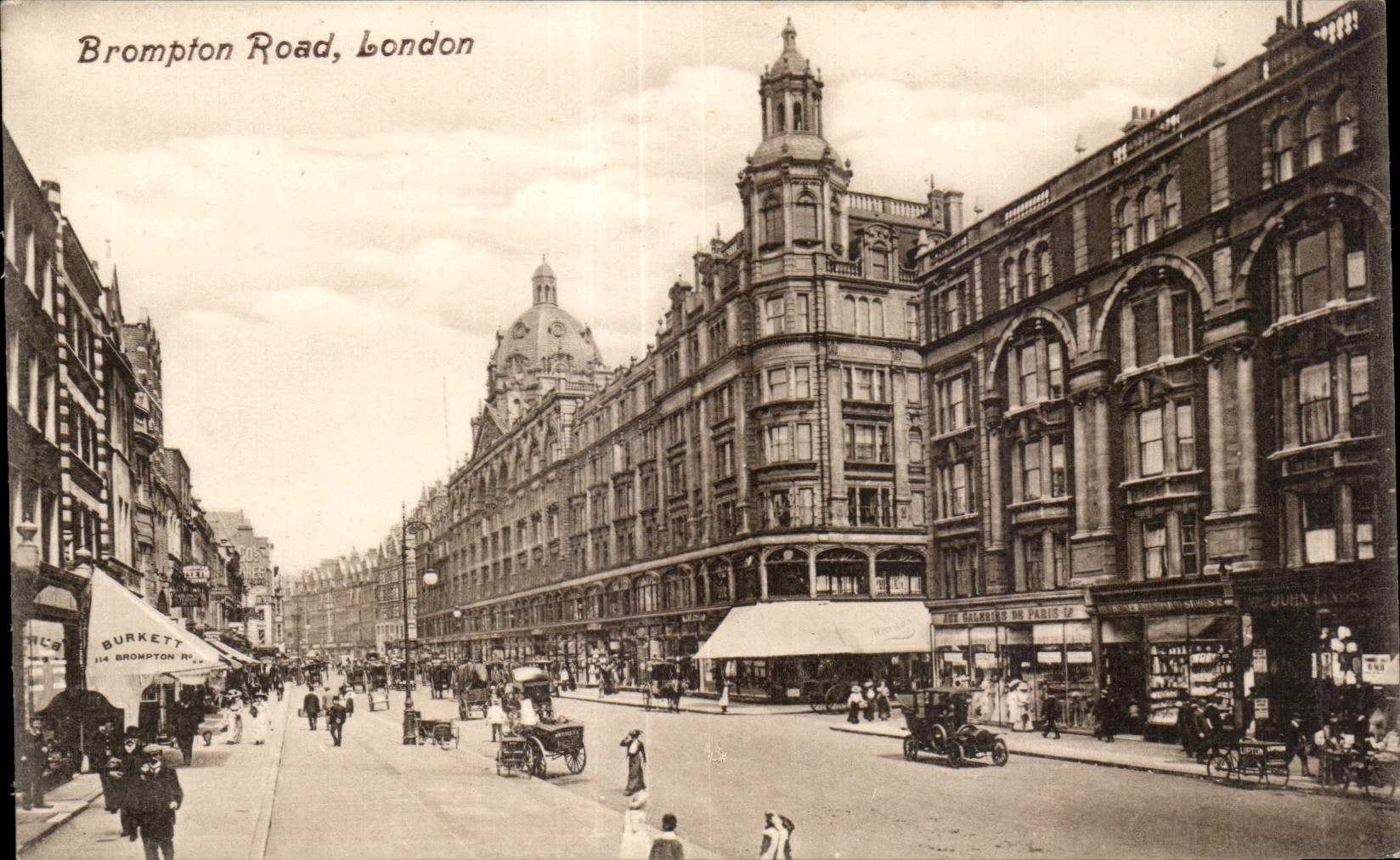CPA Brompton Road London