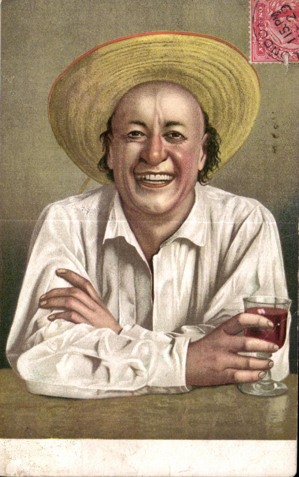 CPA Man drinking a beer
