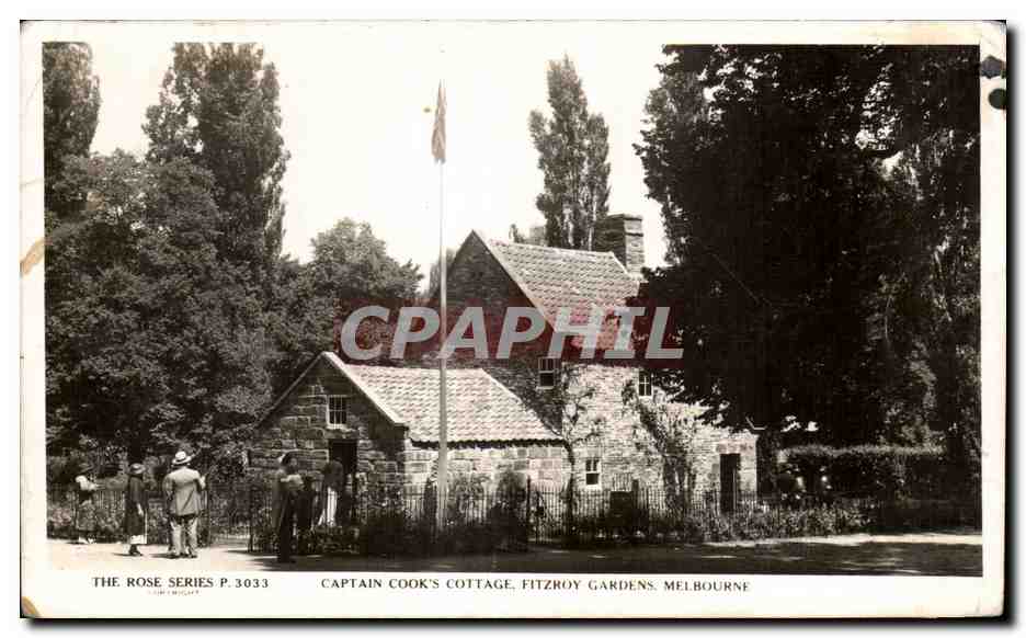 CPA Captain Cooks Cottage Fitzroy Gardens Melbourne Australie Australia 