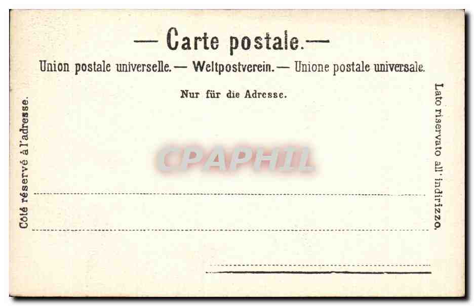CPA Lac Leman Bateau Boat Suisse — Rückseite