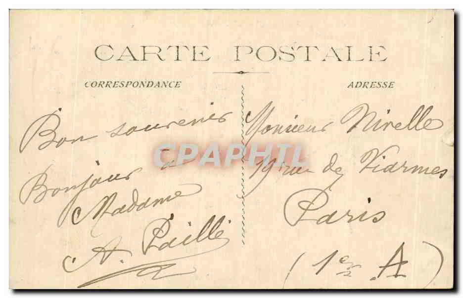 Aventures d'une Tigresse à Marseille — Extrait du Petit Marseillais — Mass'beuf & I. Cassan — Verso