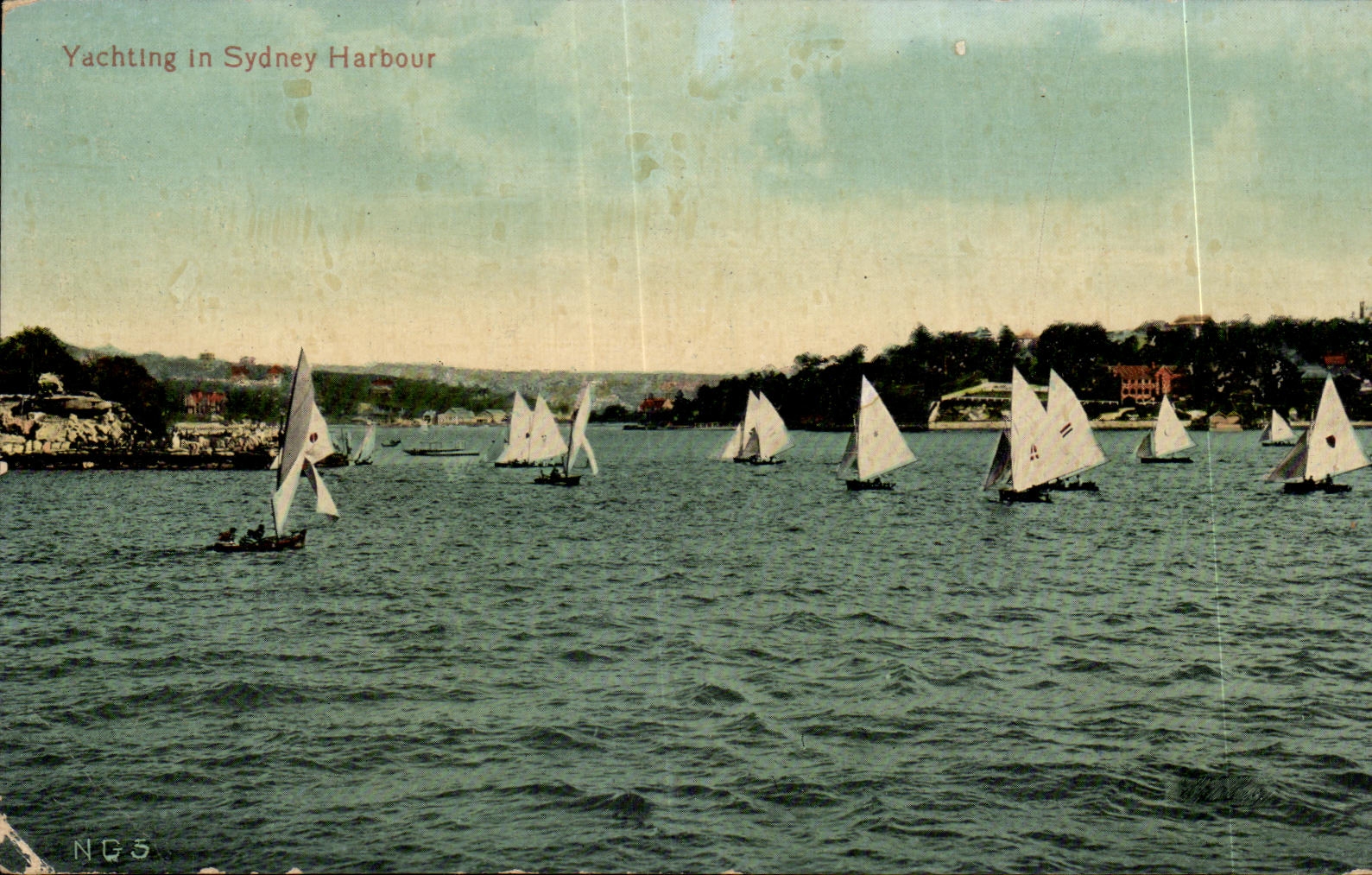 CPA Yachting in Sydney Harbour Australie Australia