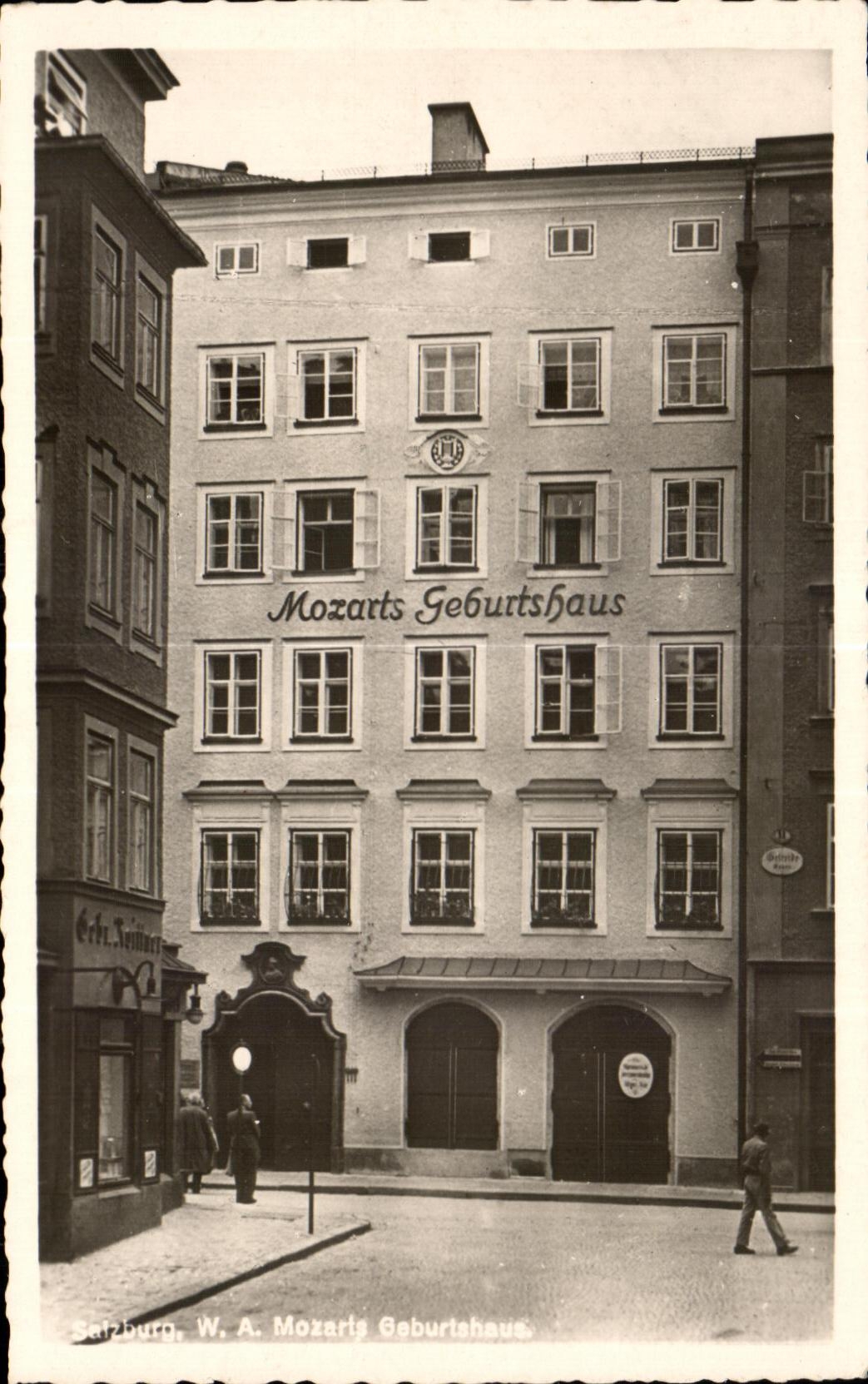 CPA Salzburg W A Mozarts Geburtshaus Mozart 