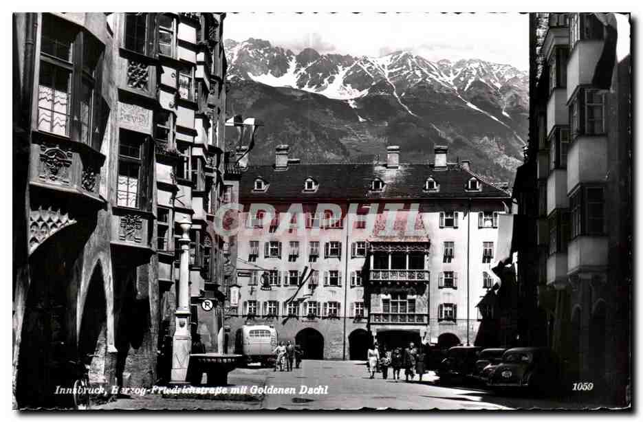 CPA Innsbruck Bzog mit Goldenen Dachl