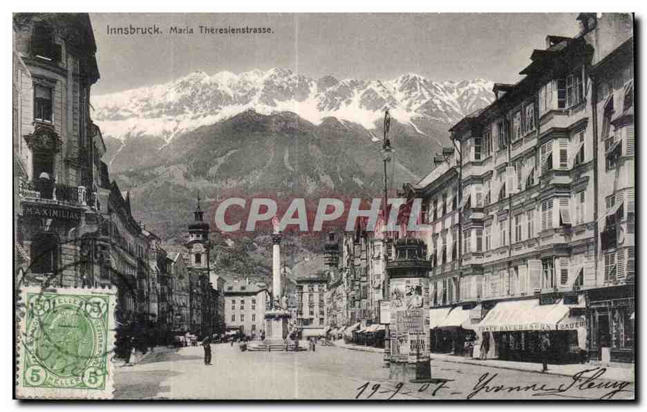 CPA Innsbruck Maria Theresientrasse