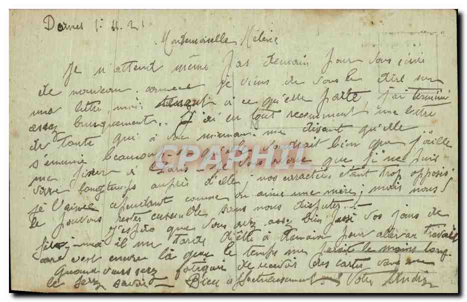Nos Bons Paysans — La Pompe inutile — G. Gervais, édit., Saulieu — Verso