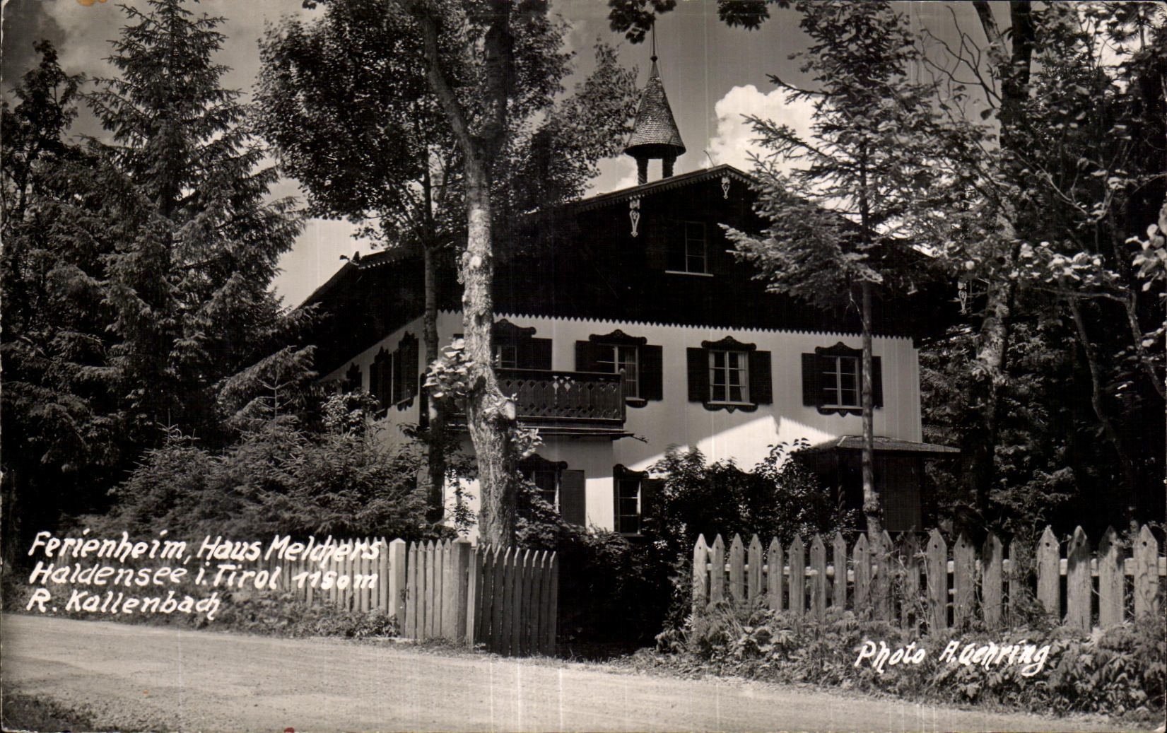 CPA Ferienheim Haus Melders Haldenser i Tirol