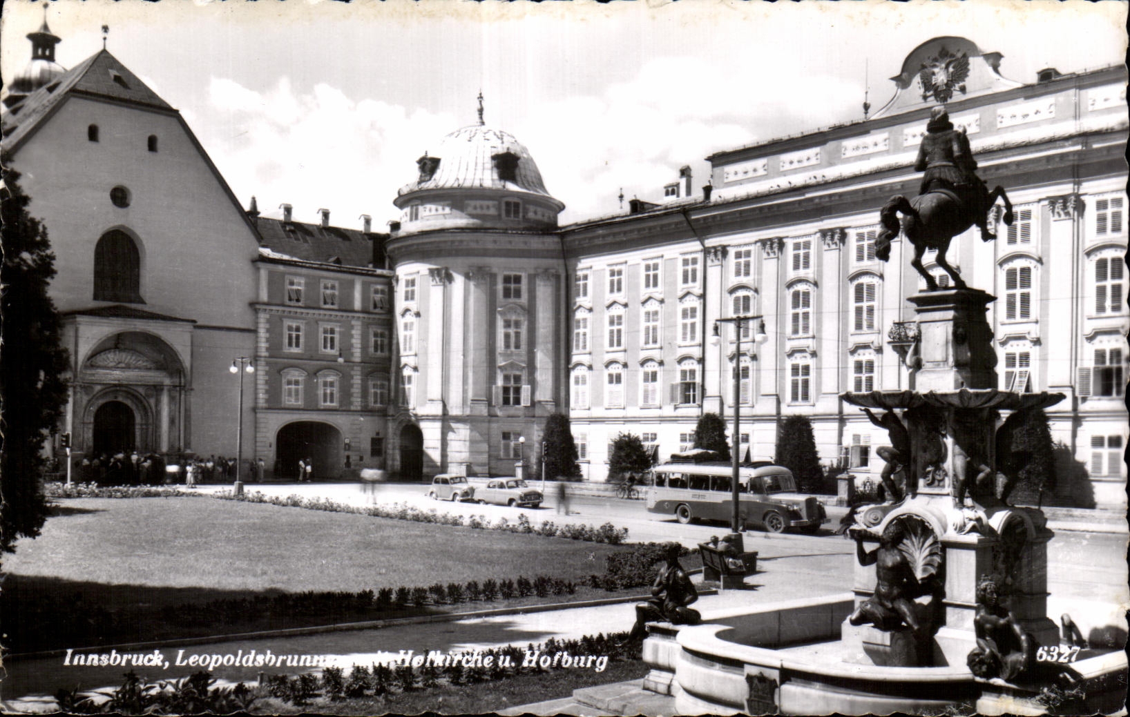 CPA Innsbruck Leopoldsbrunn Hofburg