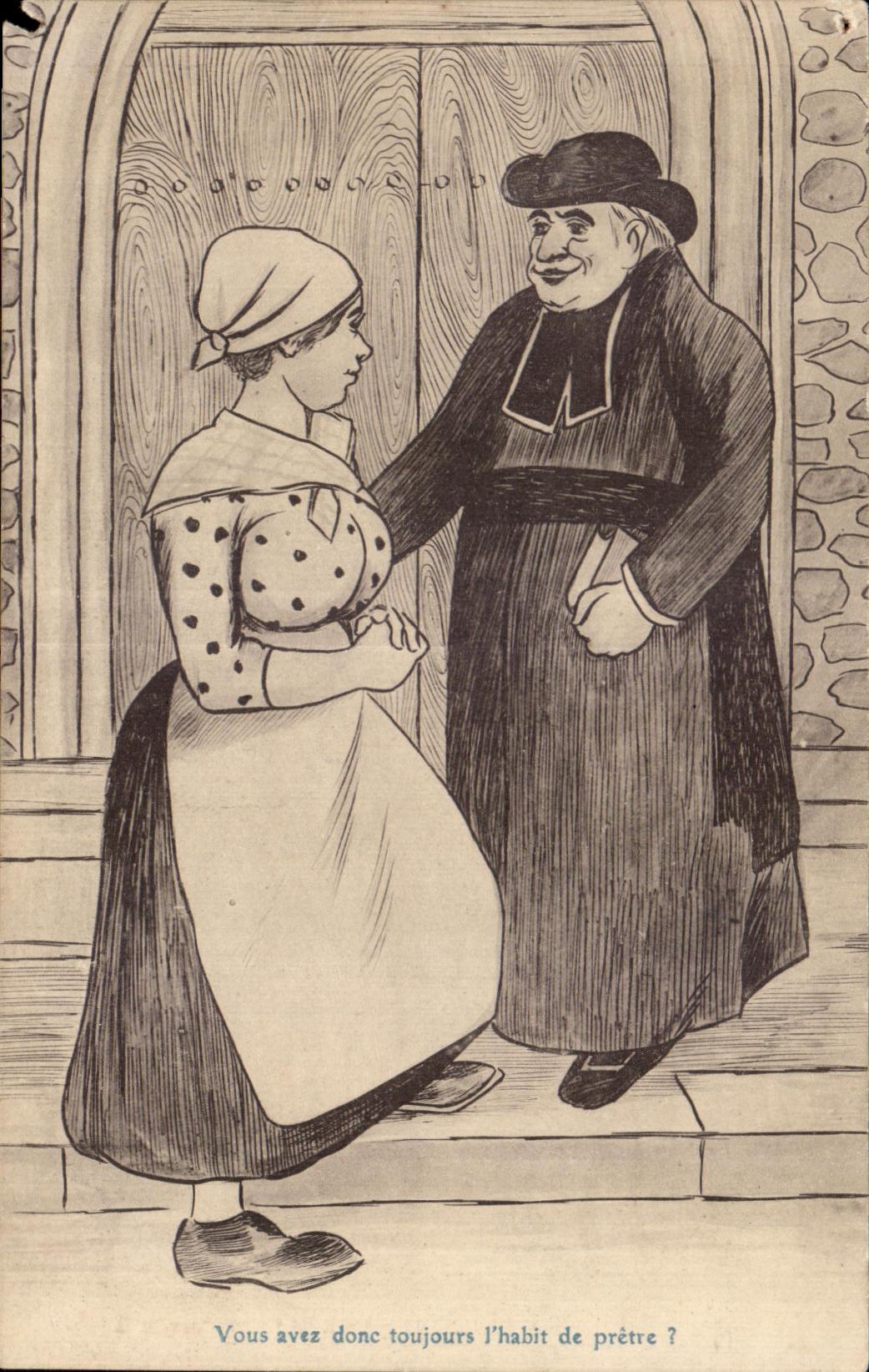 Dialogue between a Woman and a Priest — P. B., Publisher, Châlons-sur-Marne — n°11