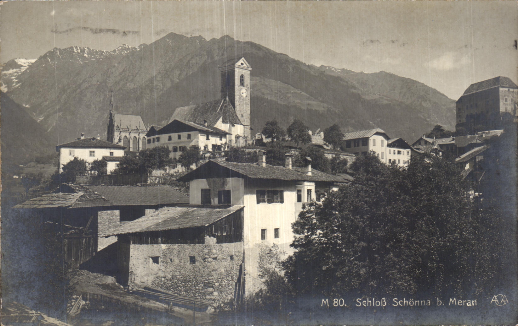 CPA Schloss Schonna bei Meran