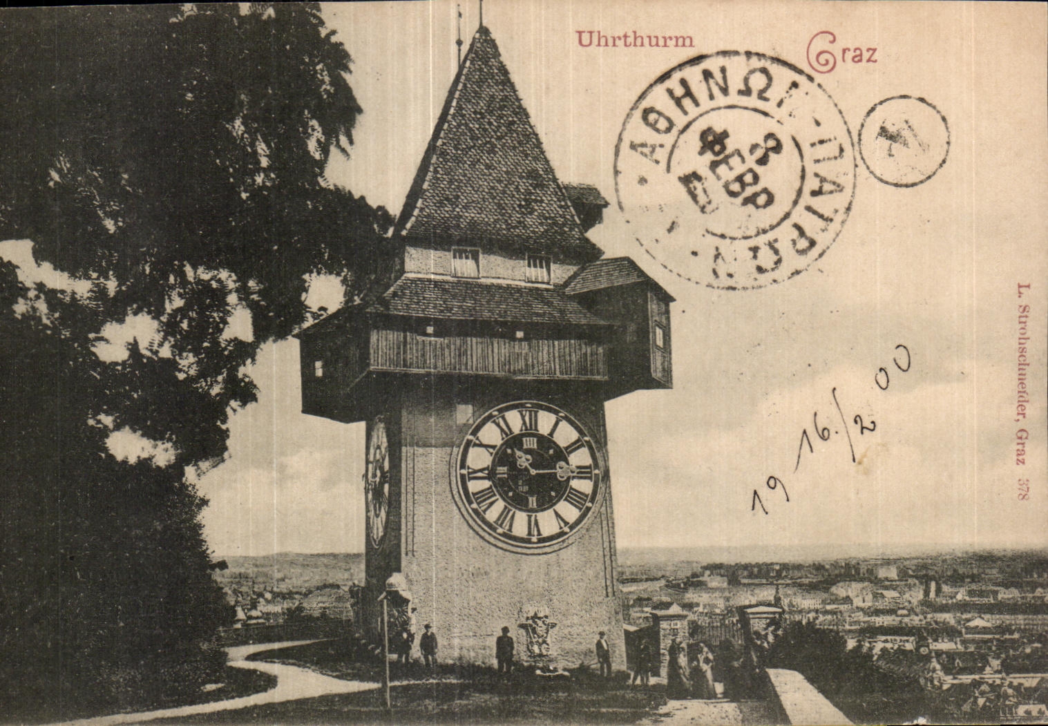 CPA Uhrthurm Graz