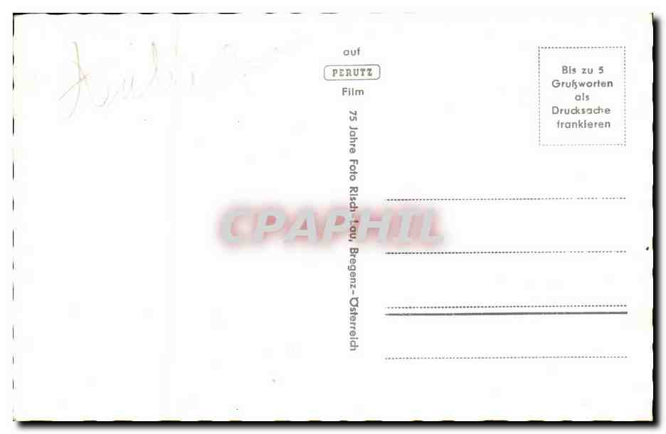 CPA Gries Langenfeld Otzla geg Mutherbergerseepitze  — Rückseite