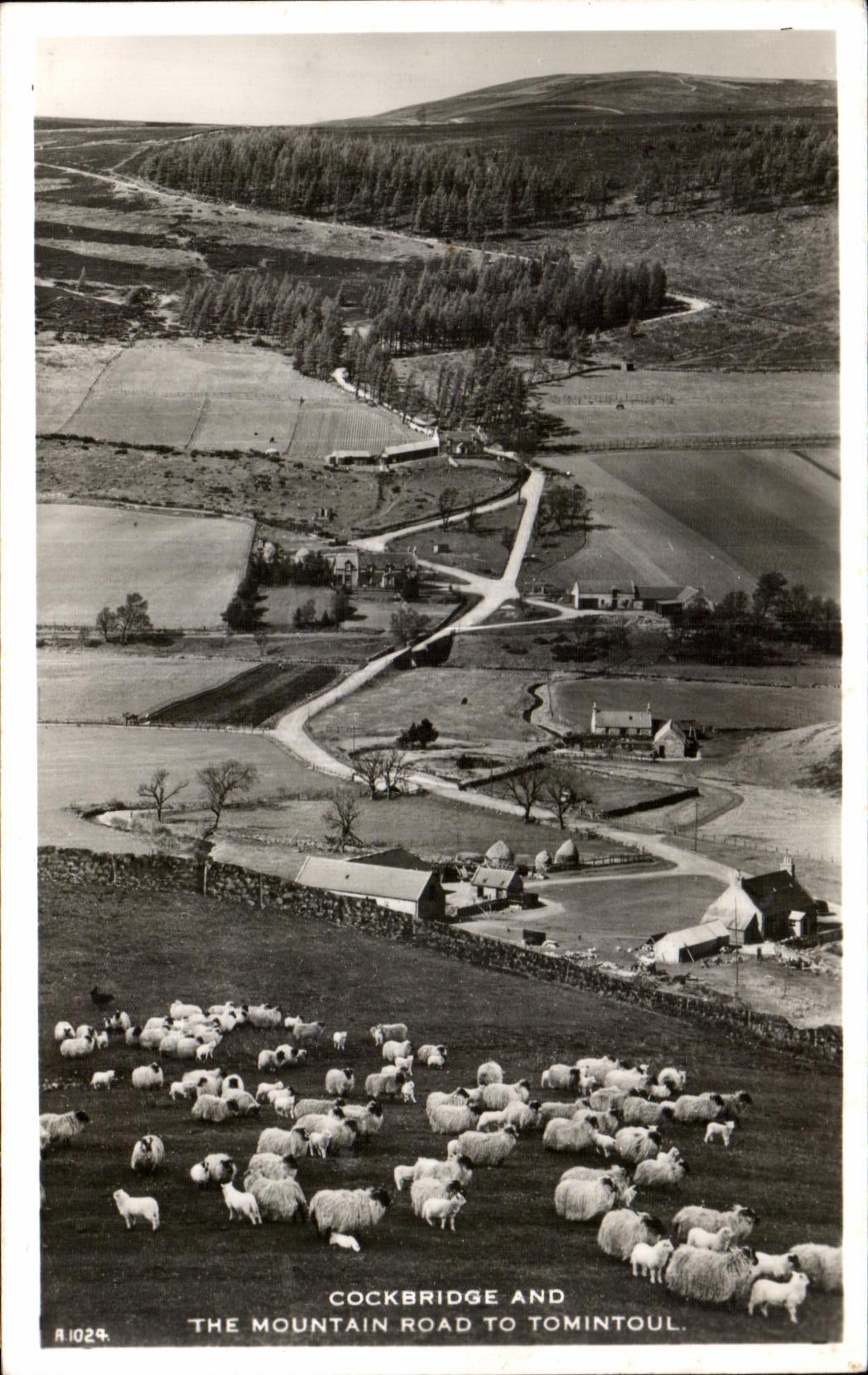 CPA Cockbridge and the mountain road to tomintoul 