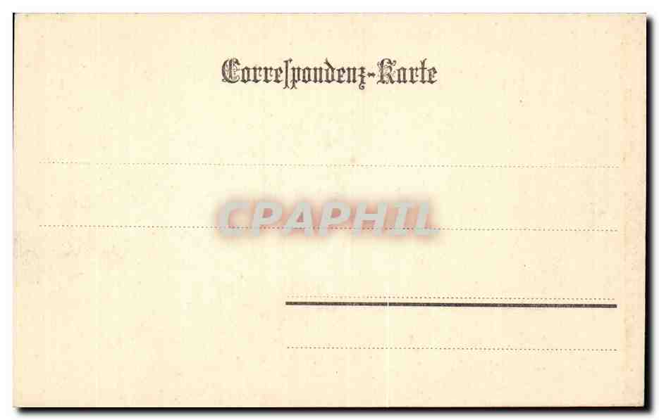 CPA Wien Partament Rathhaus Franzening Votivkirche — Rückseite