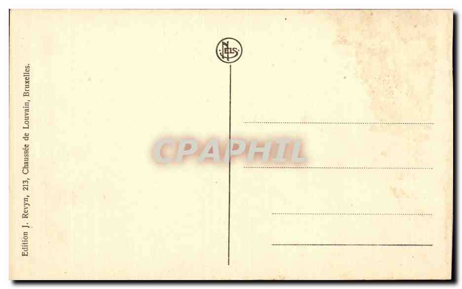 CPA Zeebrugge Convoveurs Et dragueurs de mines anglais English convovs and mine Bateau — Rückseite