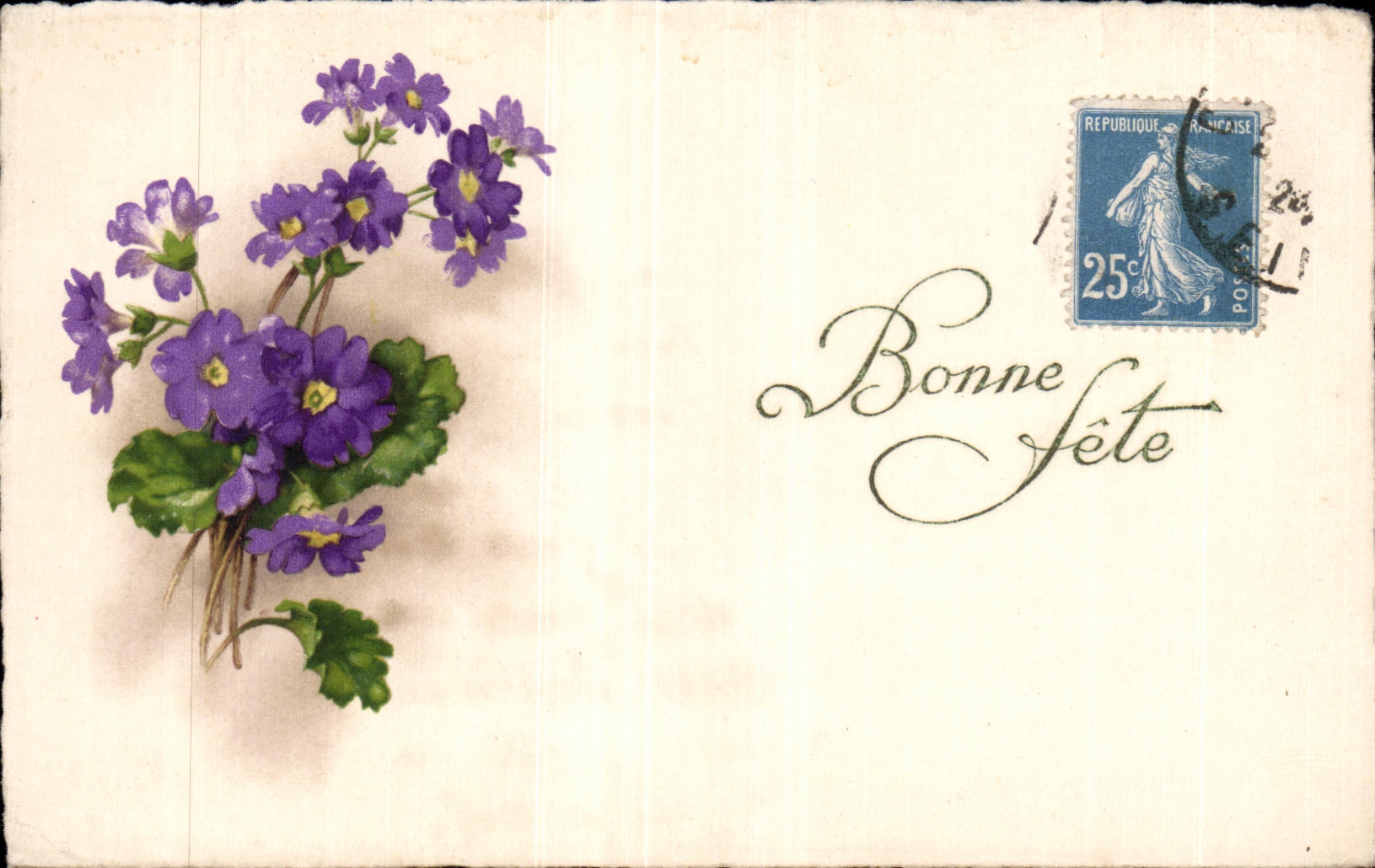 CPA Fantaisie Fleurs 