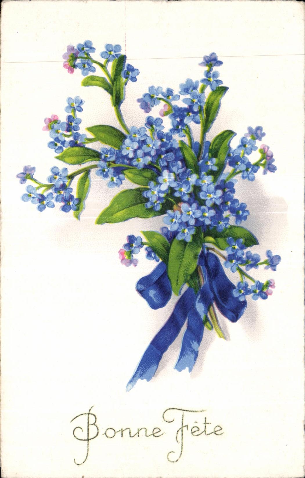 CPA Fantaisie Fleurs 