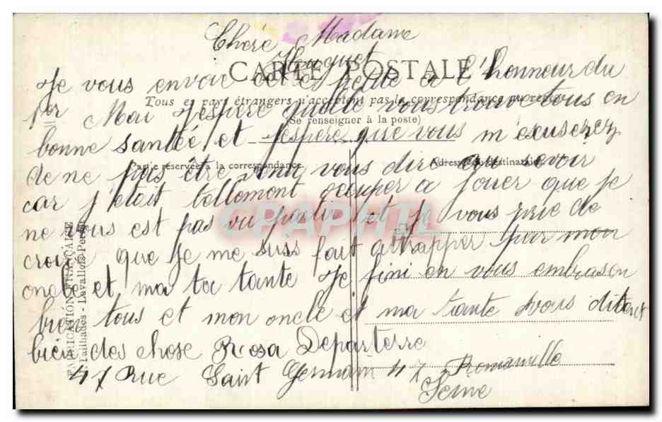 CPA Fantaisie Fleurs Cygne de bonheur Swan  — Rückseite