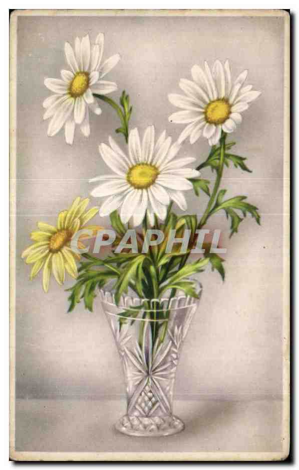 CPA Fantaisie Fleurs 