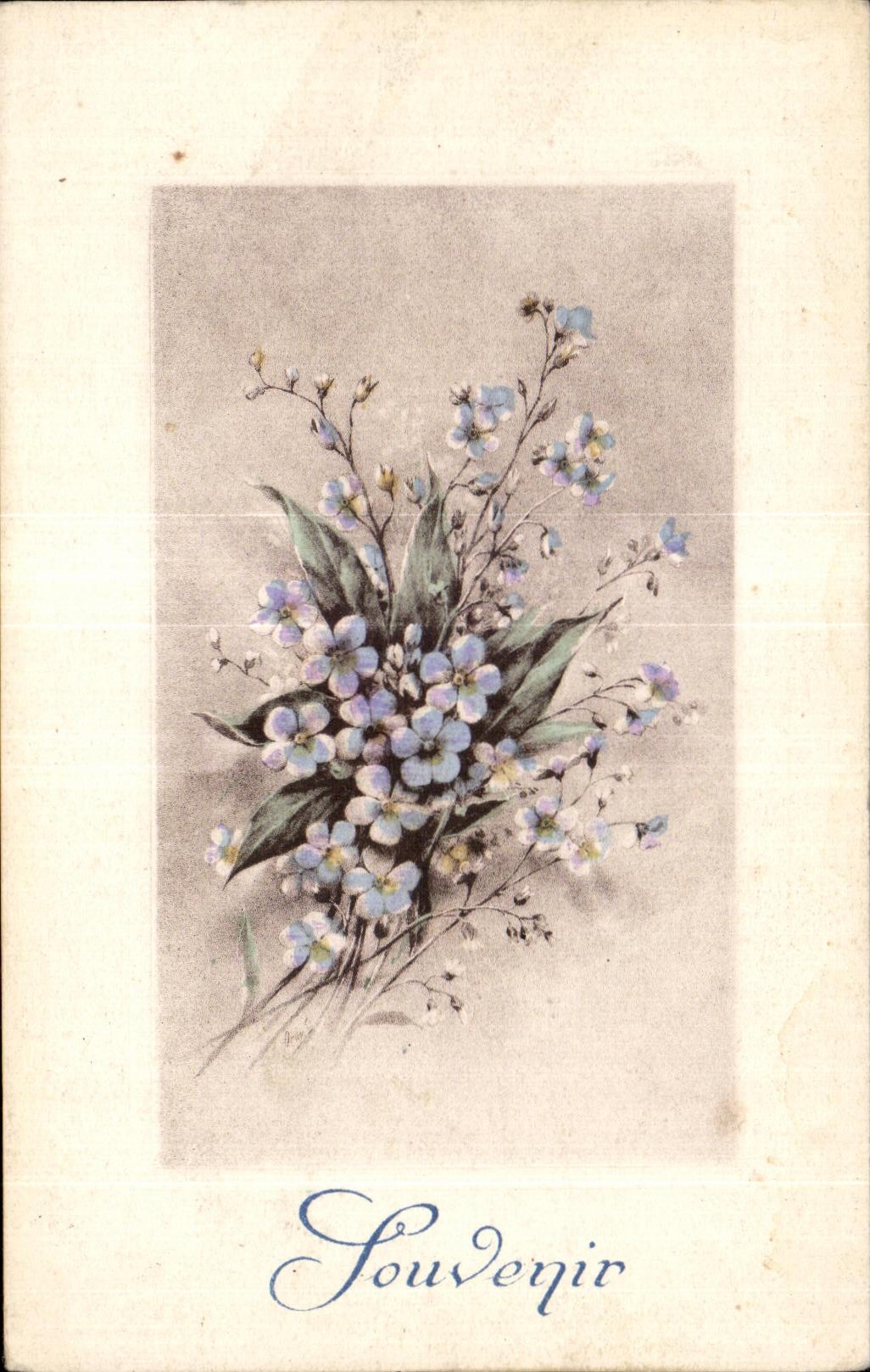 CPA Fantaisie Fleurs 
