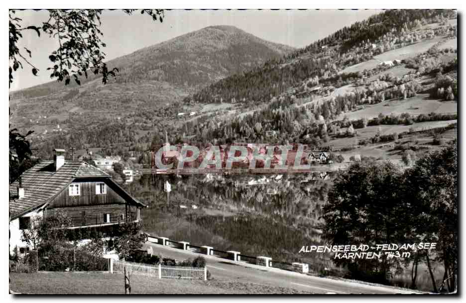 CPA Alpenseebad Feld Am See Karnten