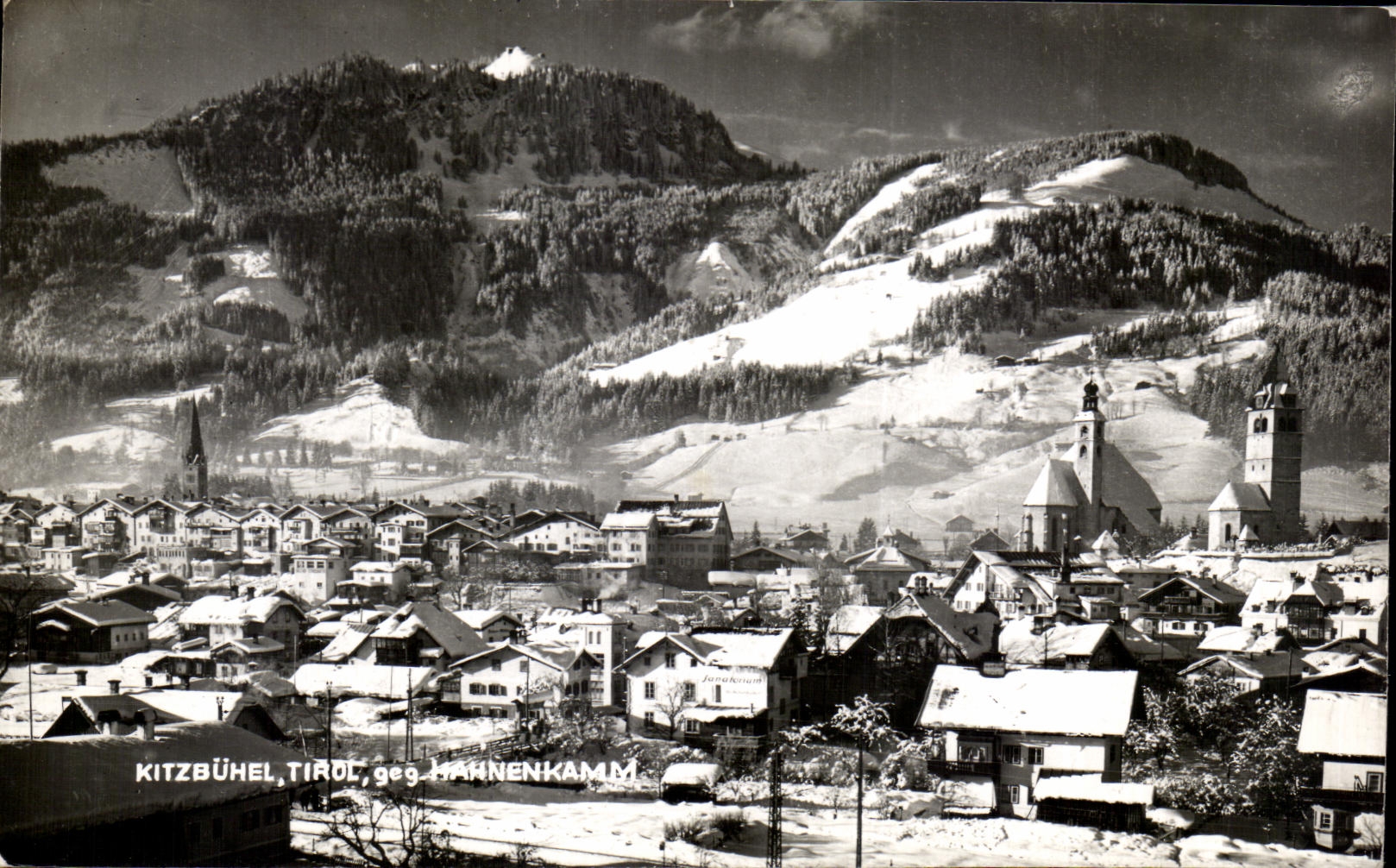 CPA Kitzbuhel Tirol geg Kannenkamm